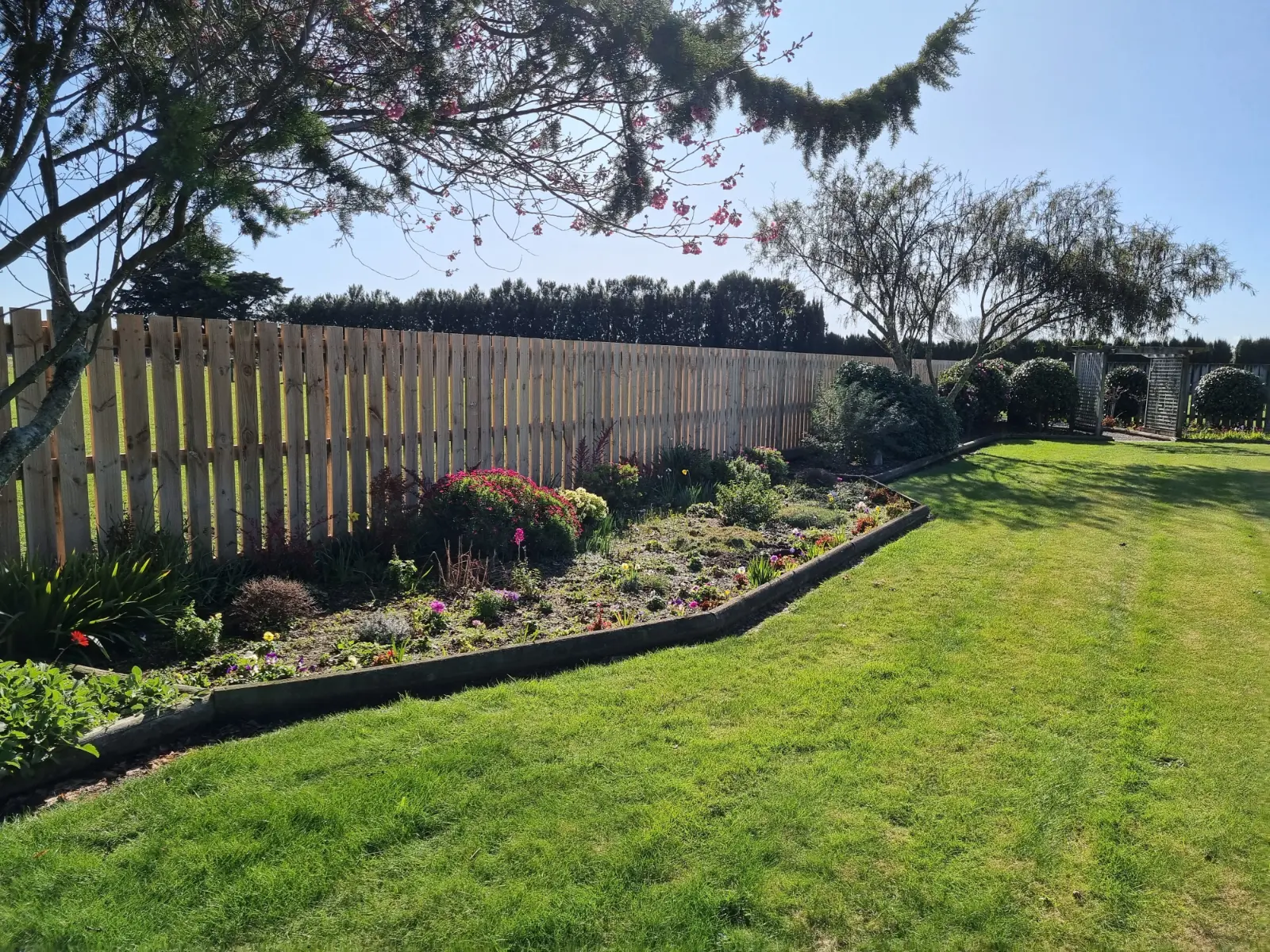 Gapped Board Fence